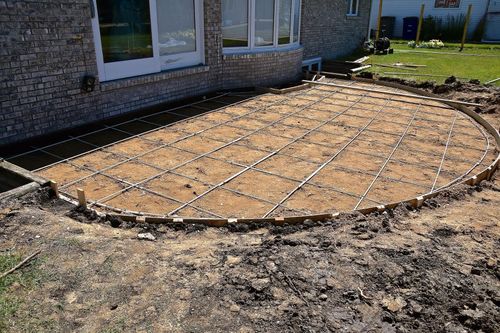 picture of a new patio project